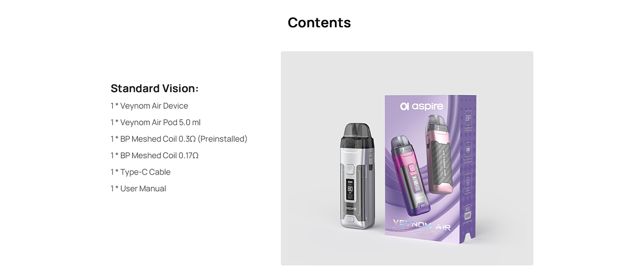 Aspire Veynom Air Kit