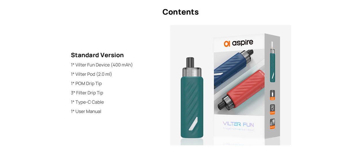 Aspire Vilter Fun Kit