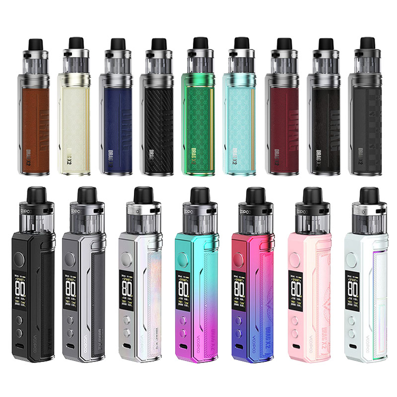 Voopoo-Drag-X2-80W-Box-Mod-Kit-1 Voopoo Drag X2 80W Box Mod Kit - Image 1