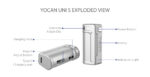 Yocan UNI S Box Mod 400mAh - Image 2