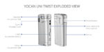 Yocan UNI Twist CD Mod 650mAh - Image 2