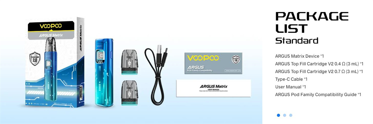 Voopoo ARGUS Matrix Pod