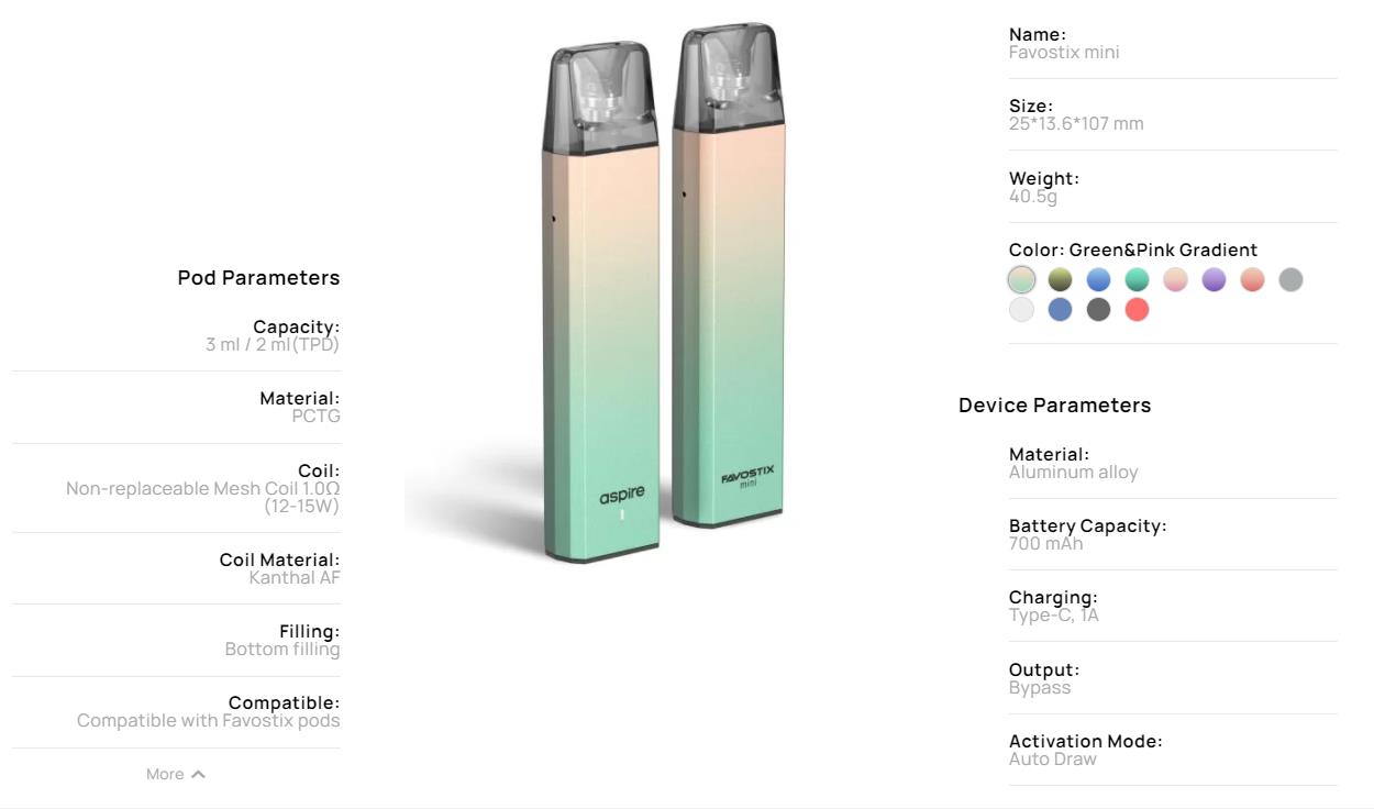 Aspire Favostix Mini Kit