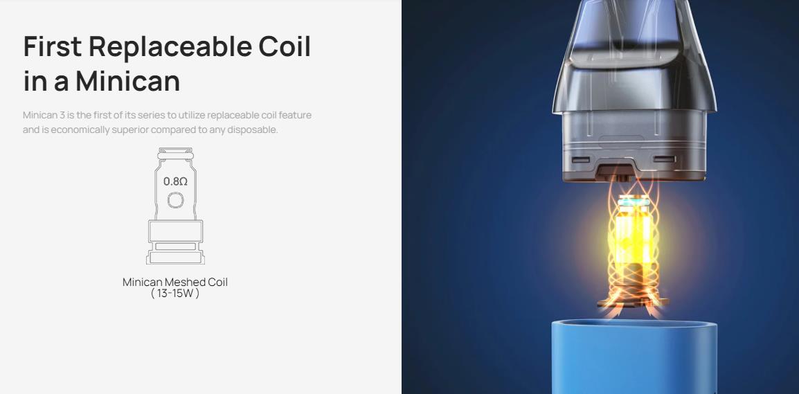 Aspire Minican 3 Pod System Kit