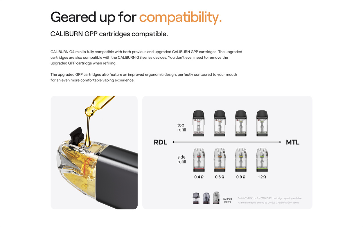Uwell Caliburn G4 Mini Pod