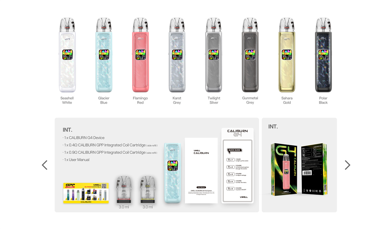 Uwell Caliburn G4 Pod