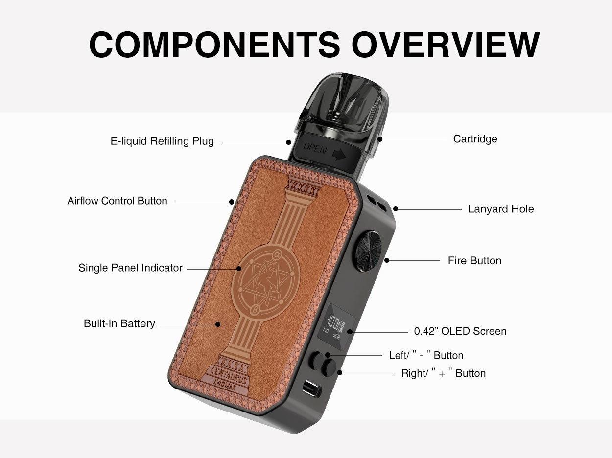Lost Vape Centaurus E40 Max Pod Kit