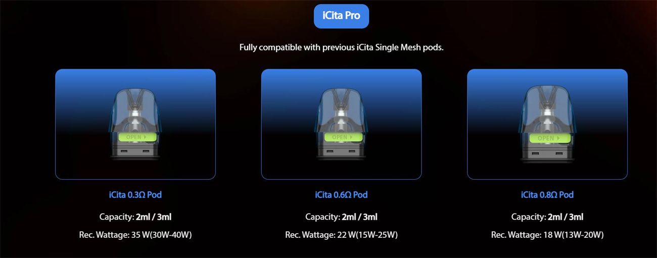 Eleaf iCita Pro Pod Kit