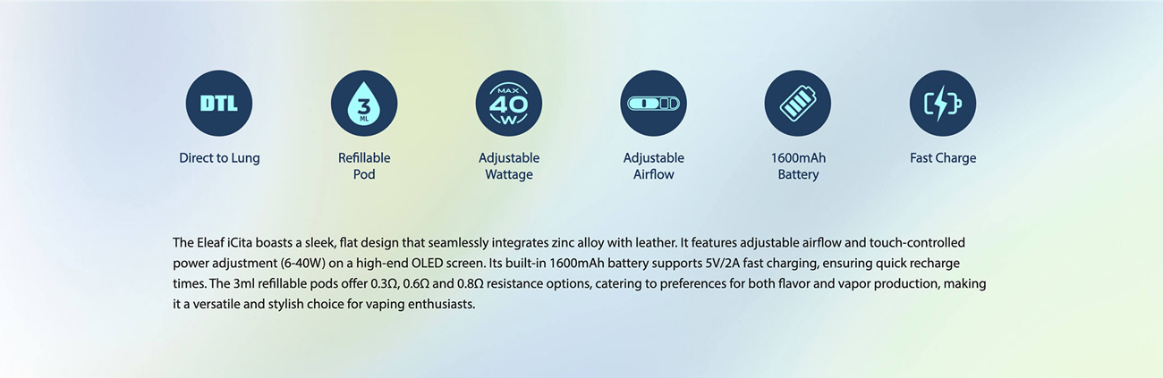 Eleaf iCita Pod System Kit