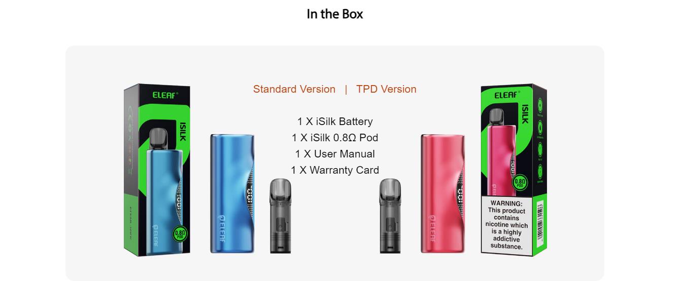 Eleaf iSilk Pod Kit