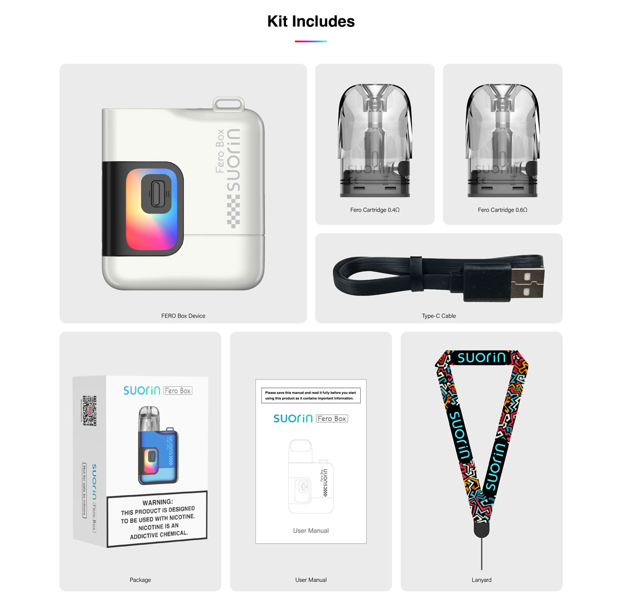 Suorin Fero Box Pod Kit