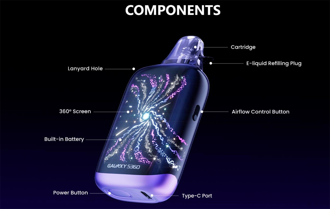 Lost Vape Galaxy S360