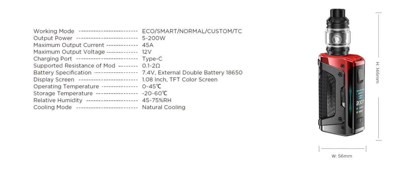 Geekvape Aegis Legend 5 Kit
