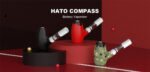 HATO Compass Pipe Vaporizer Kit 1000mAh