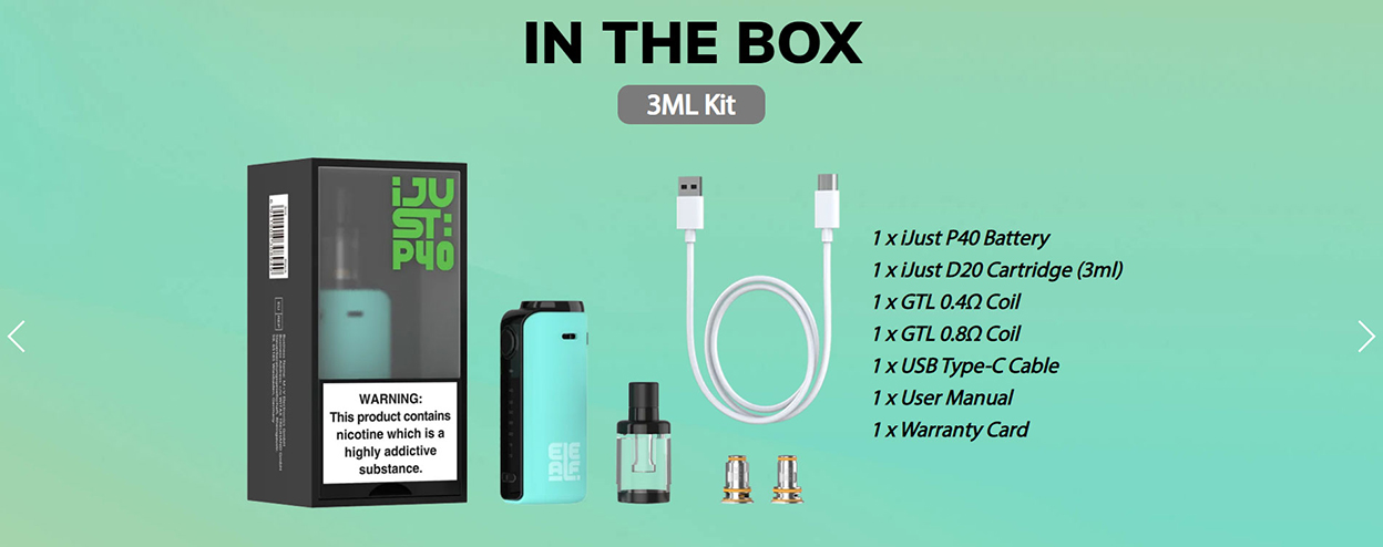 Eleaf iJust P40 Kit