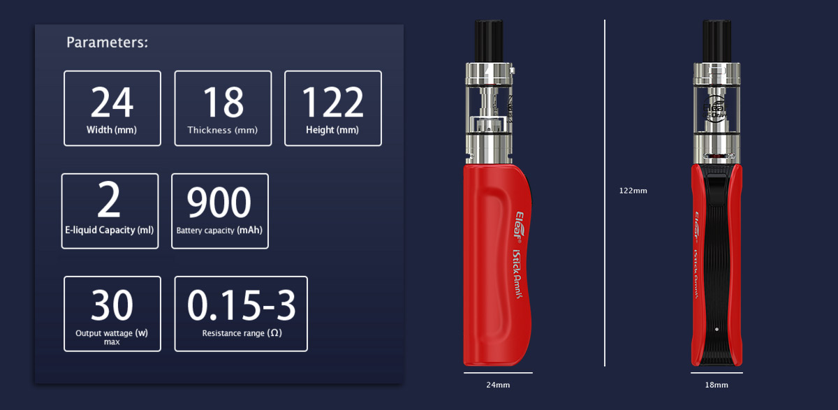Eleaf iStick Amnis with GS Drive