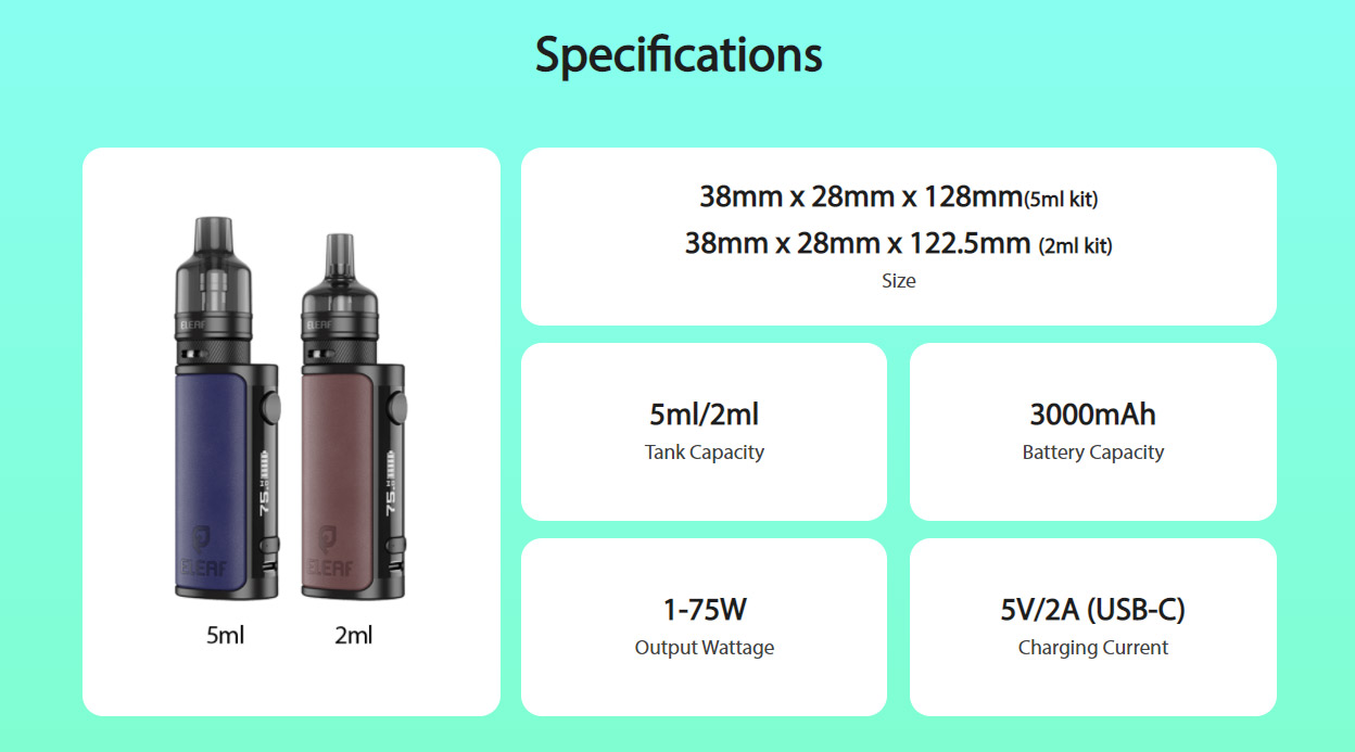 Eleaf iStick i75 Kit