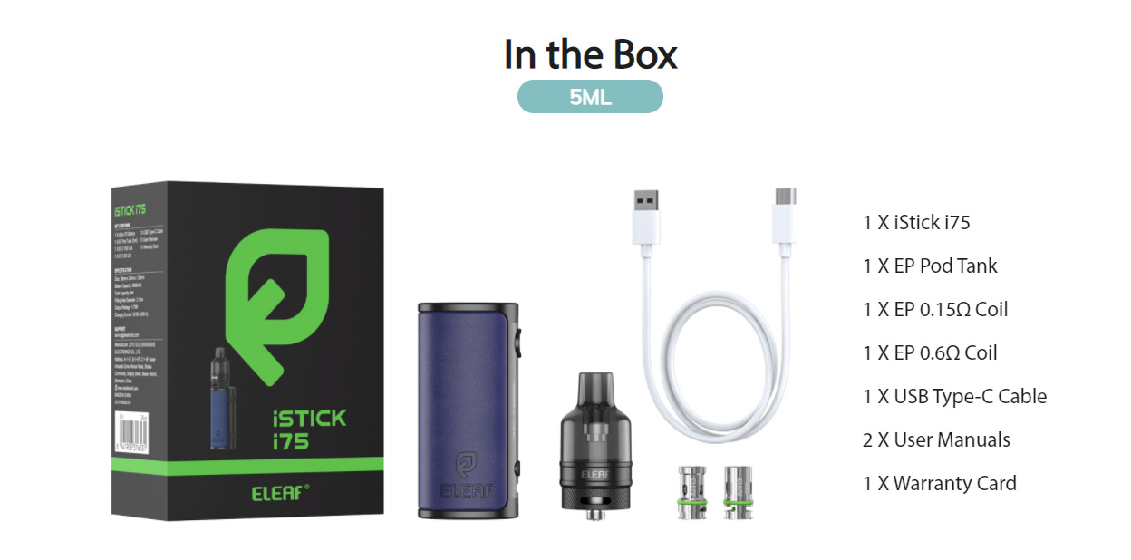 Eleaf iStick i75 Kit