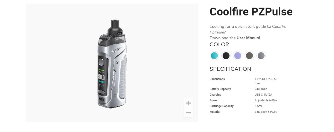 Innokin Coolfire PZPulse Pod