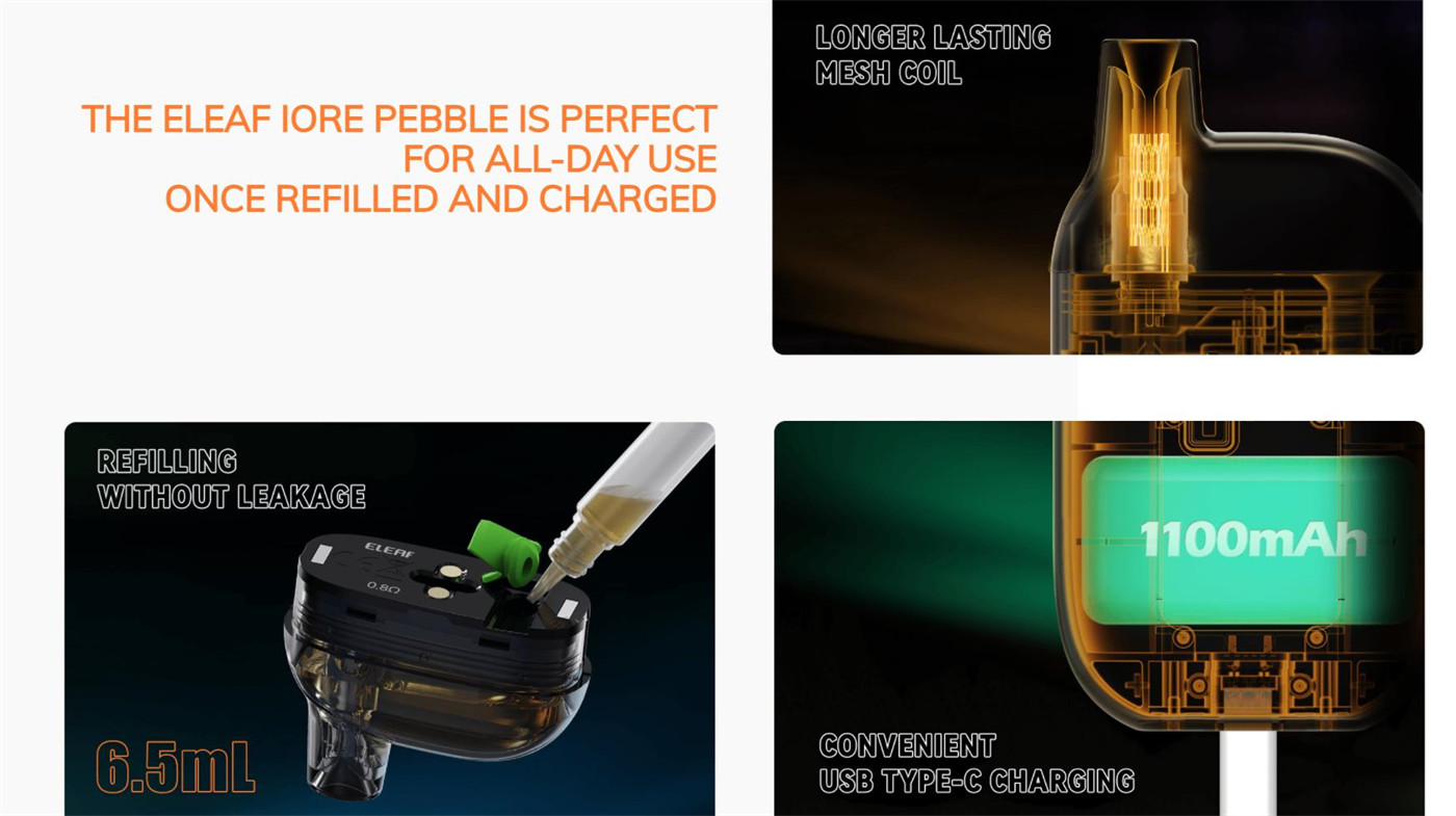 Eleaf Iore Pebble Pod Kit