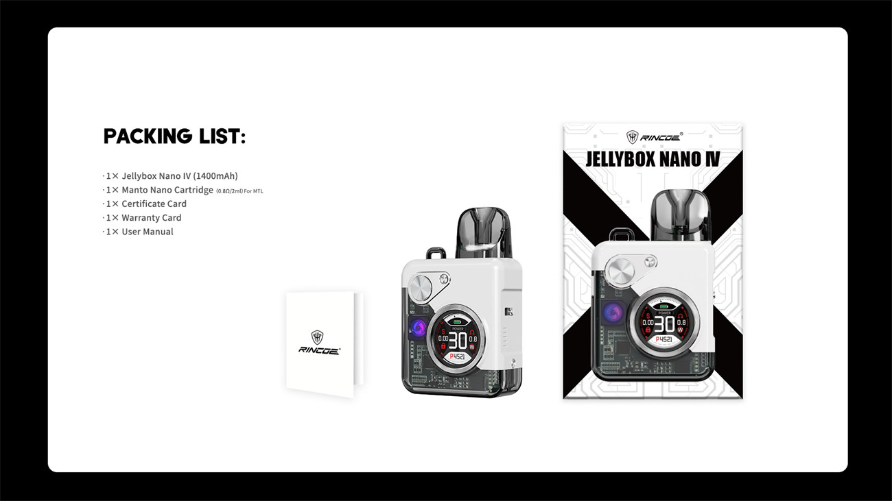 Rincoe Jellybox Nano 4 Pod