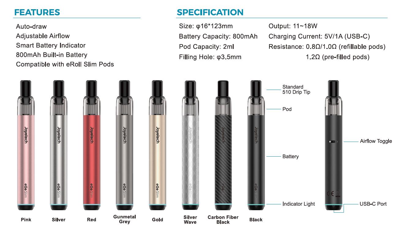 Joyetech eGo Slim Pod Kit 