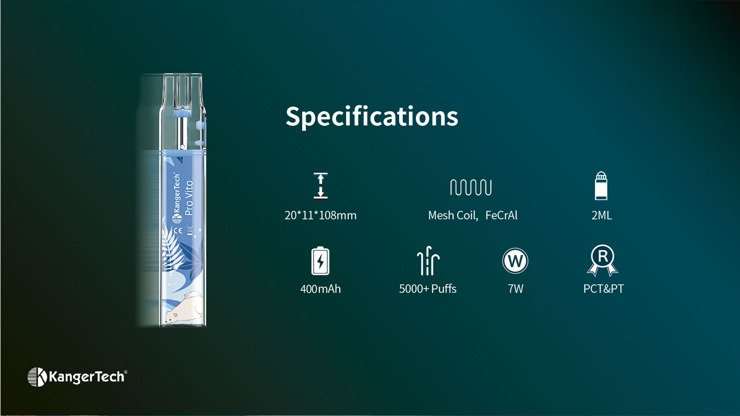 KangerTech Pro Vito Disposable Kit