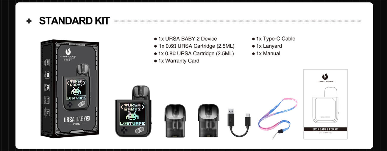 Lost Vape Ursa Baby 2 Pod