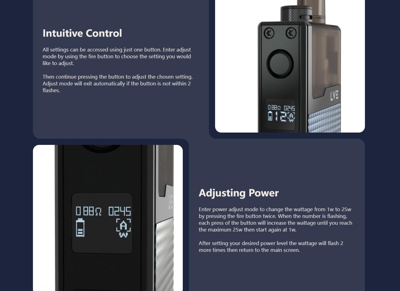 LVE Orion PICO Pod Kit