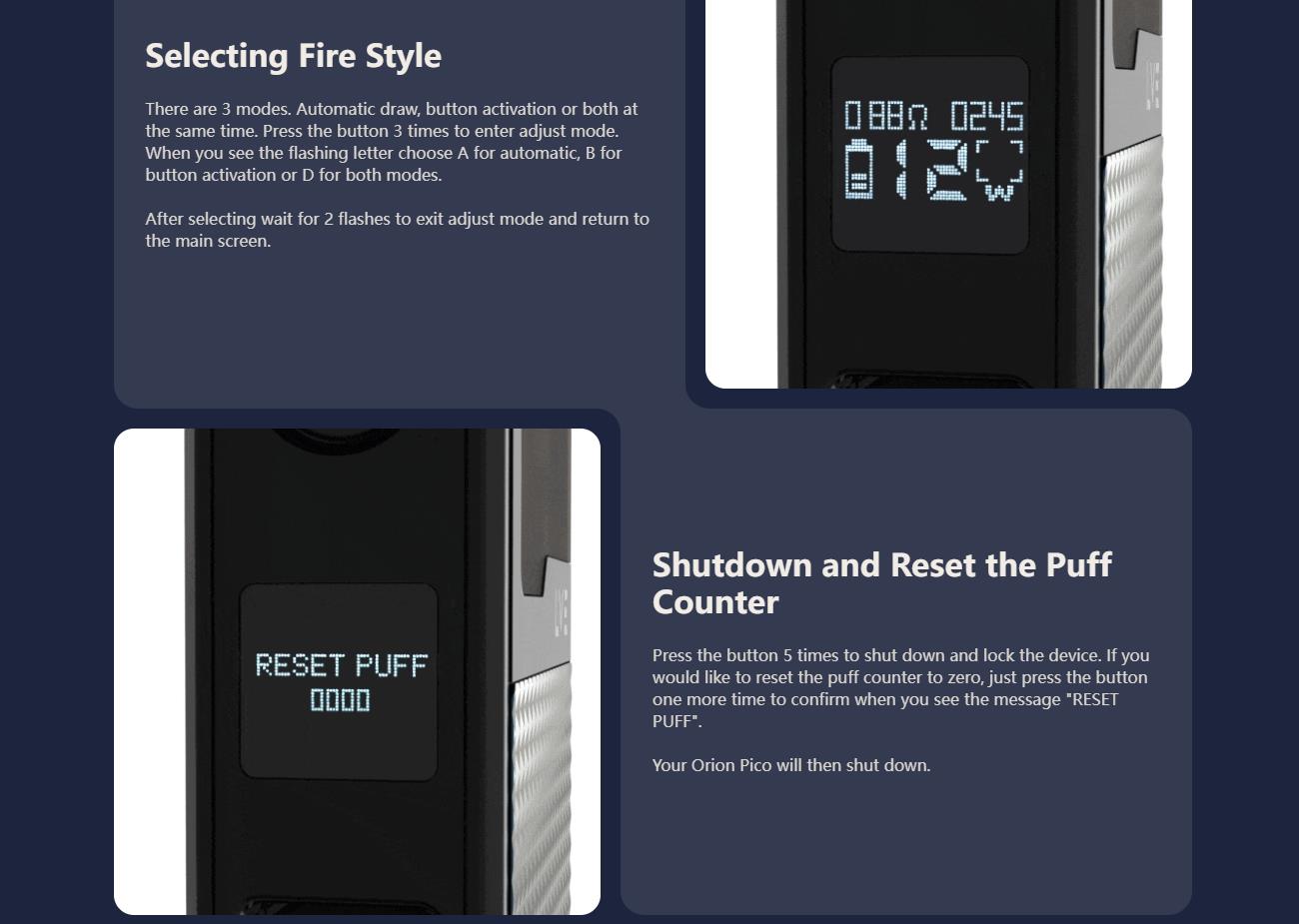 LVE Orion PICO Pod Kit