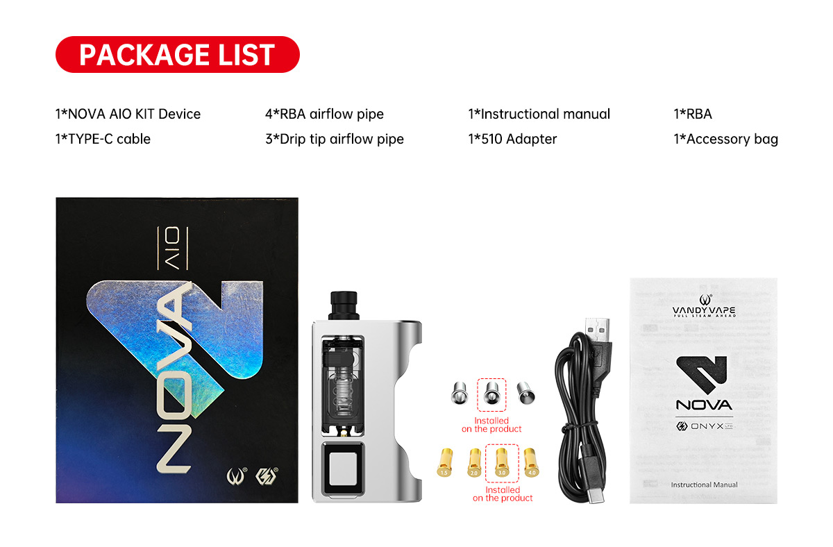 Vandy Vape Nova AIO Kit 60W