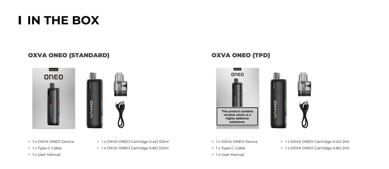 OXVA Oneo Pod System Kit