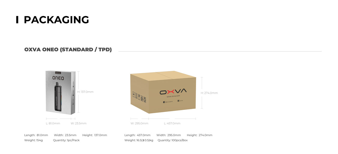 OXVA Oneo Pod System Kit