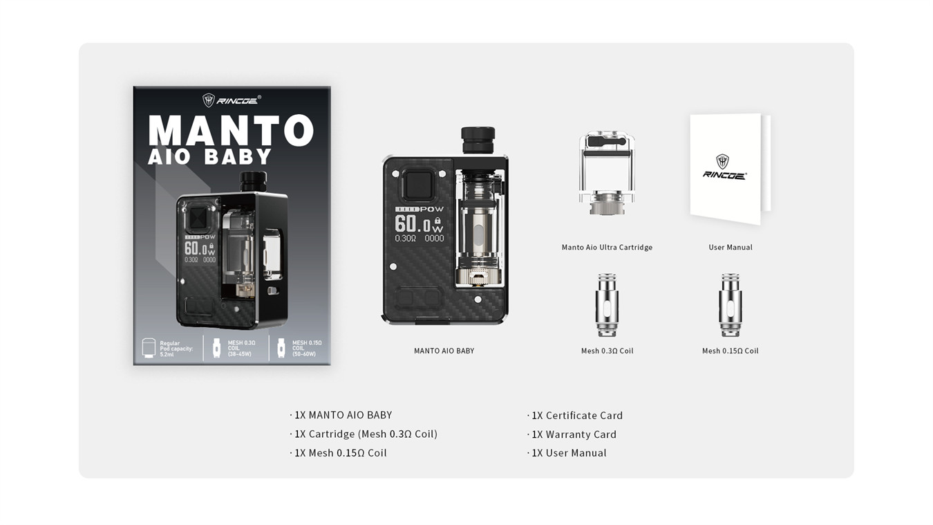 Rincoe Manto AIO Baby Kit