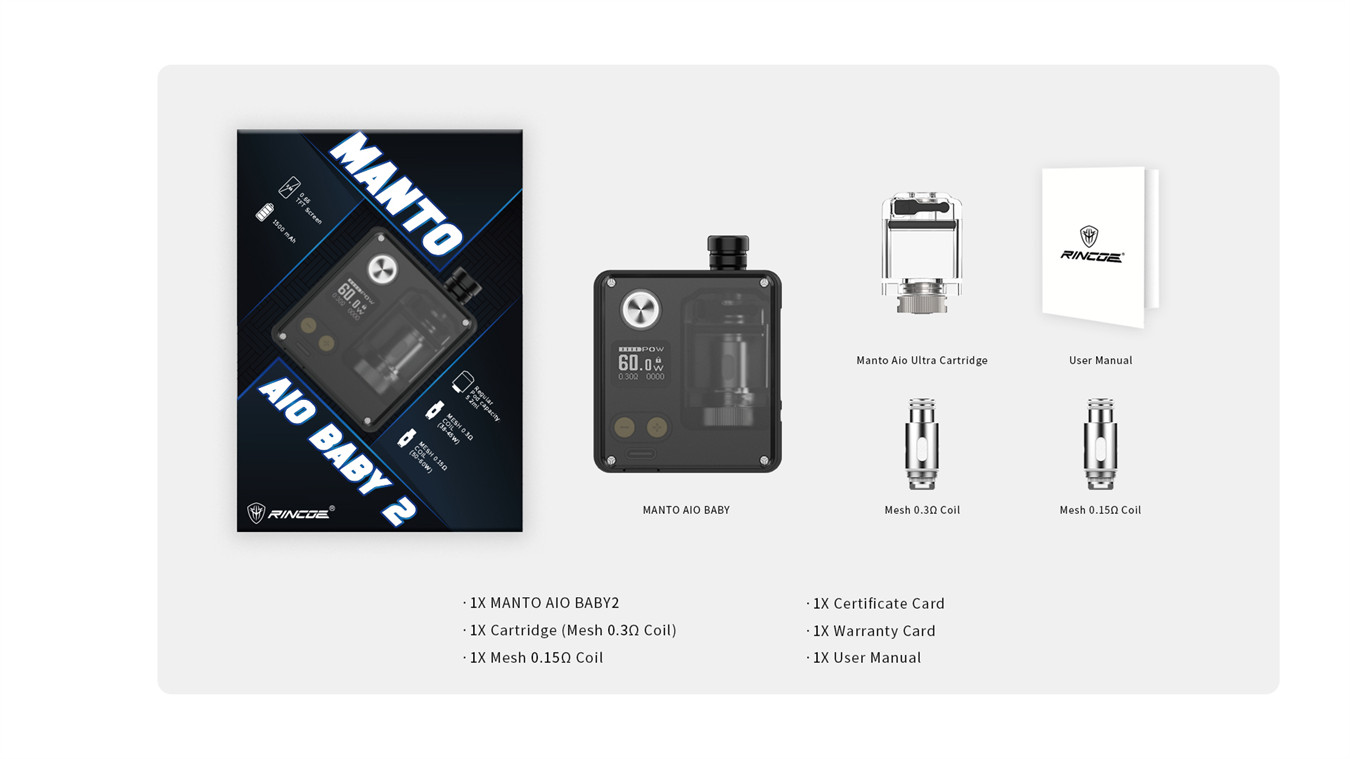 Rincoe Manto AIO Baby Kit