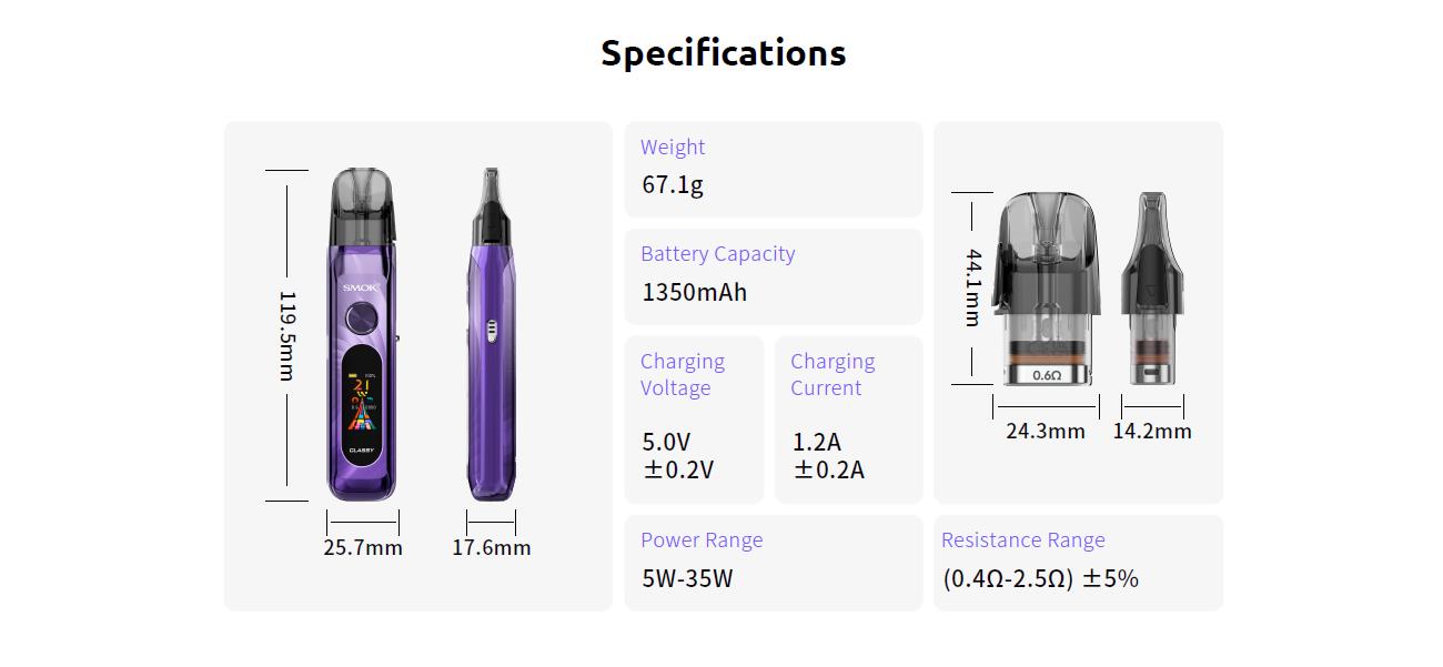 Smok Novo Classy Pod