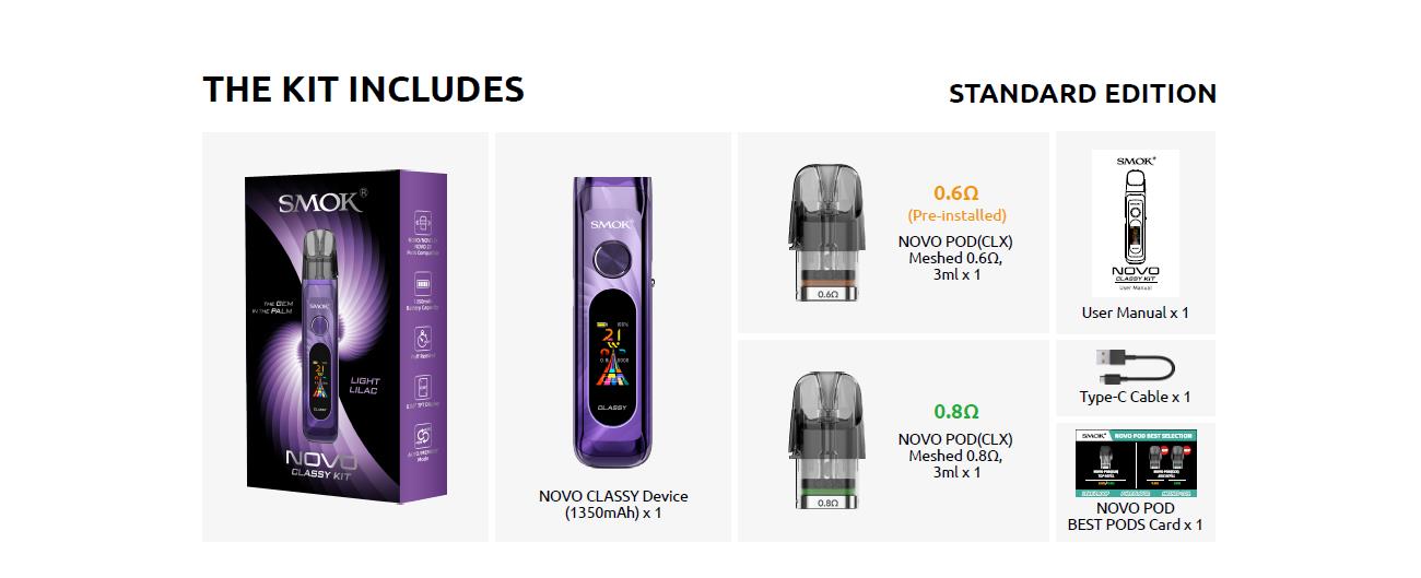 Smok Novo Classy Pod