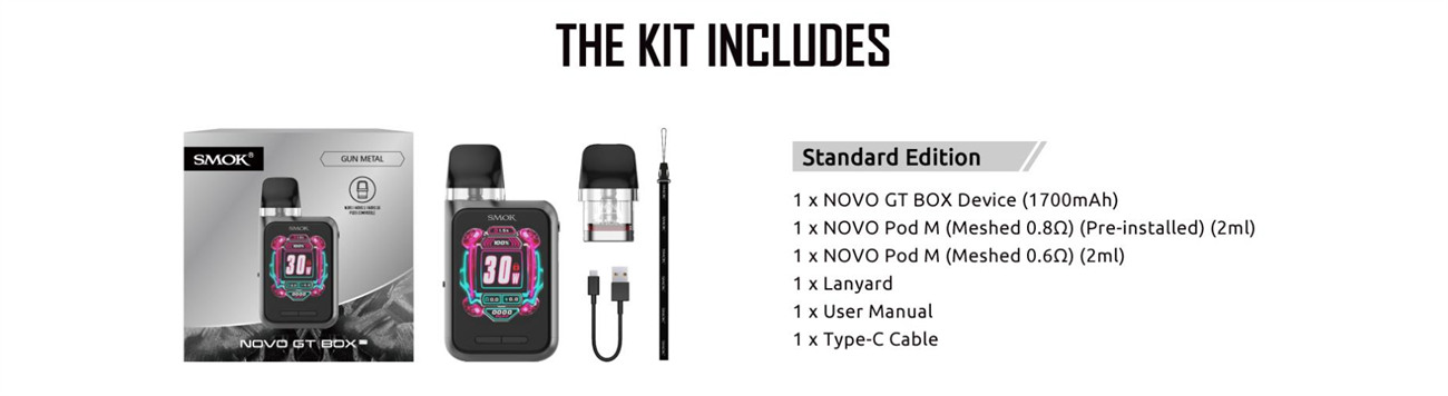 smok novo gt box kit