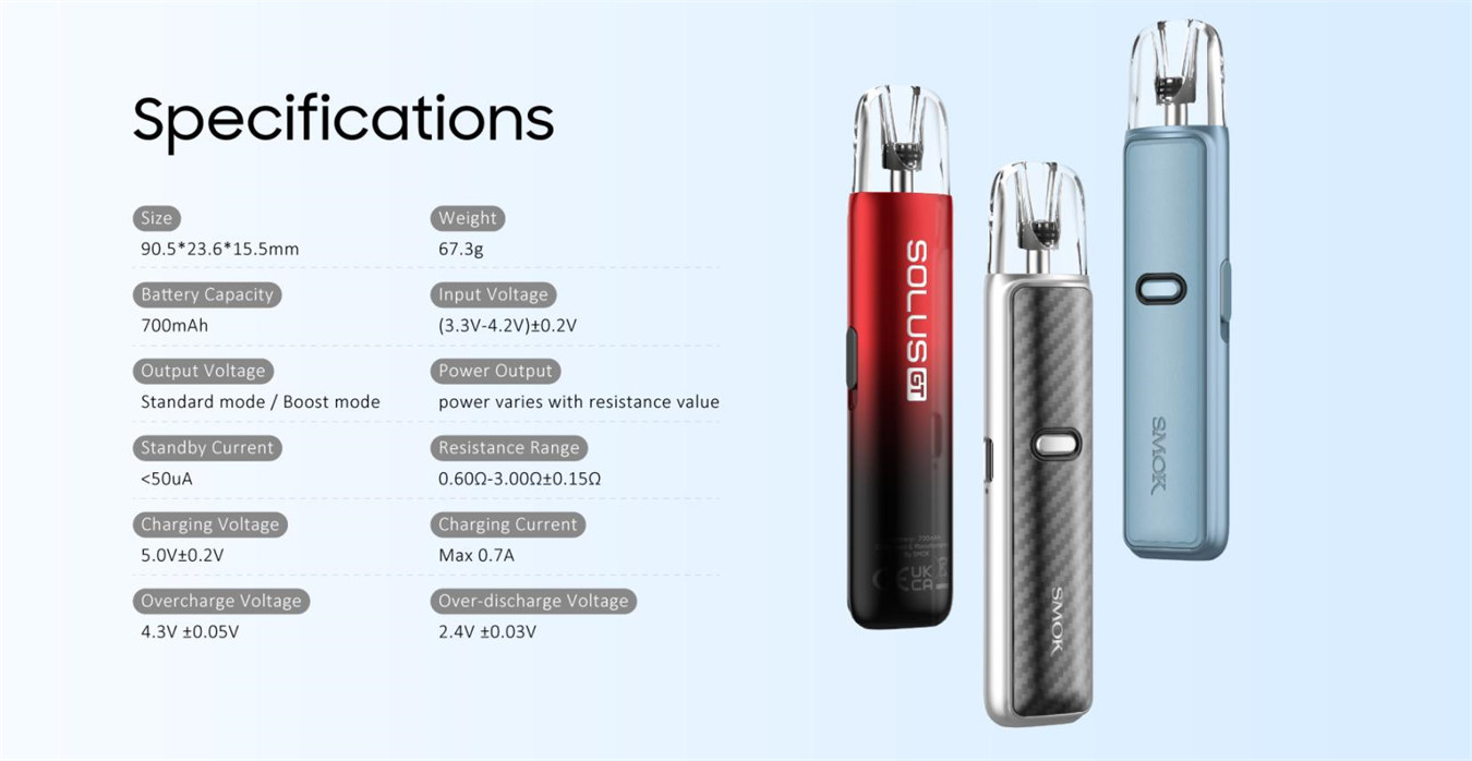 SMOK Solus GT Pod System Kit