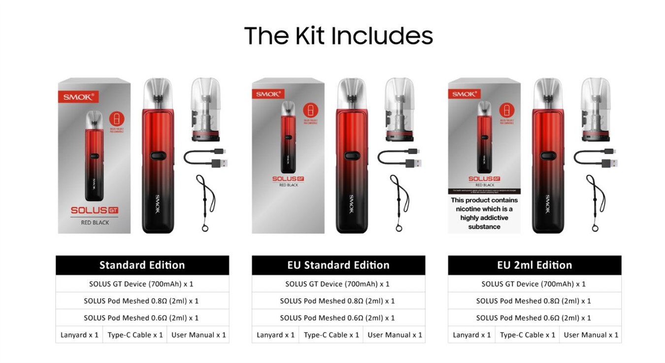 SMOK Solus GT Pod System Kit
