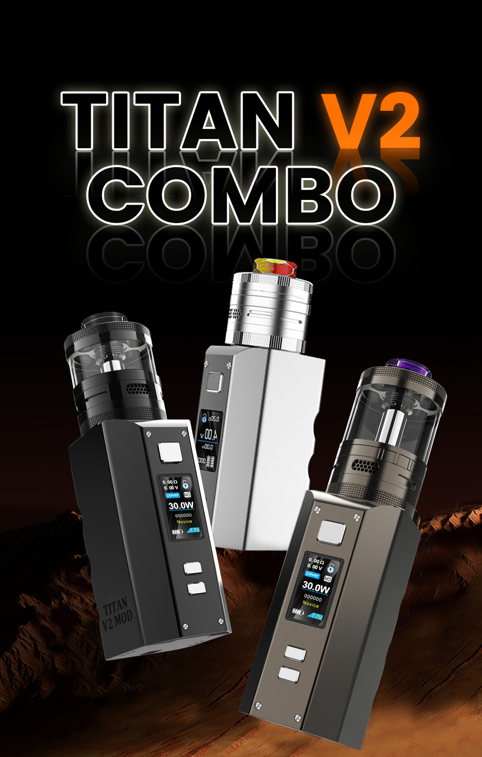 Steam Crave Titan V2 Combo