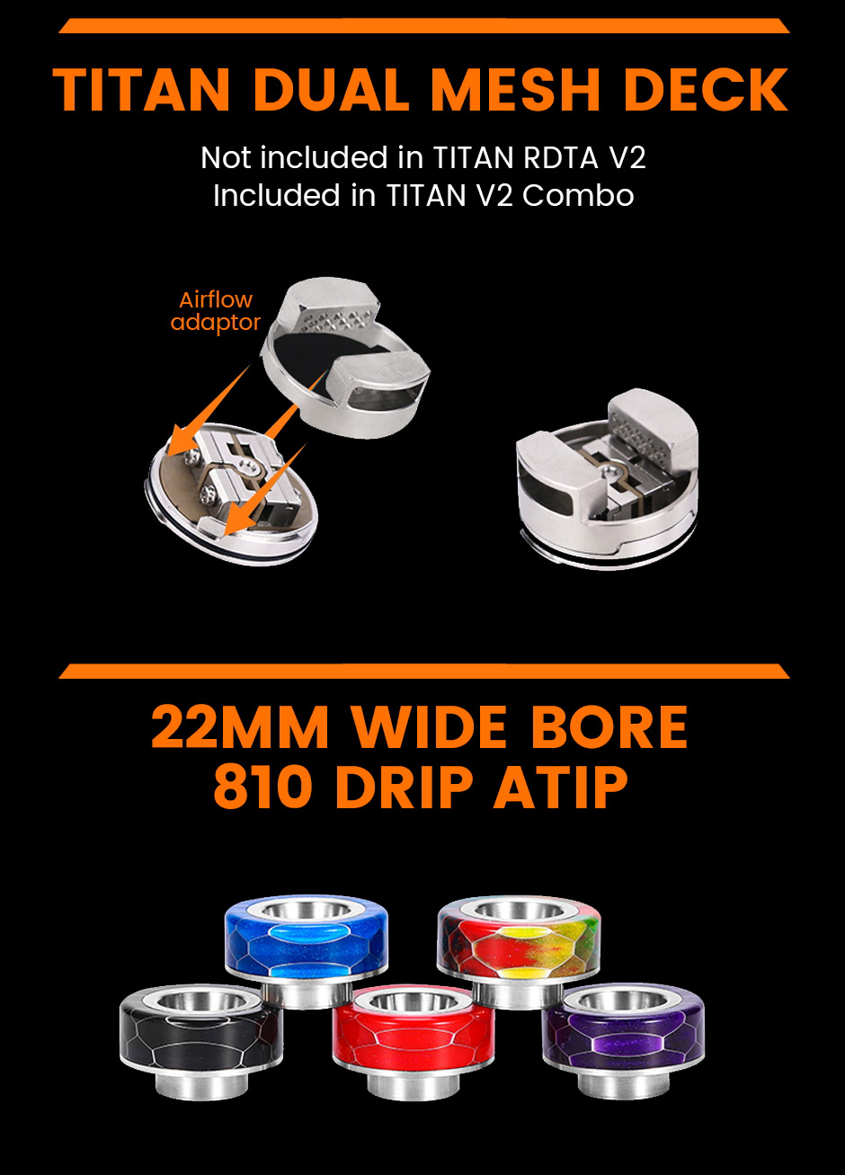 Steam Crave Titan V2 Combo