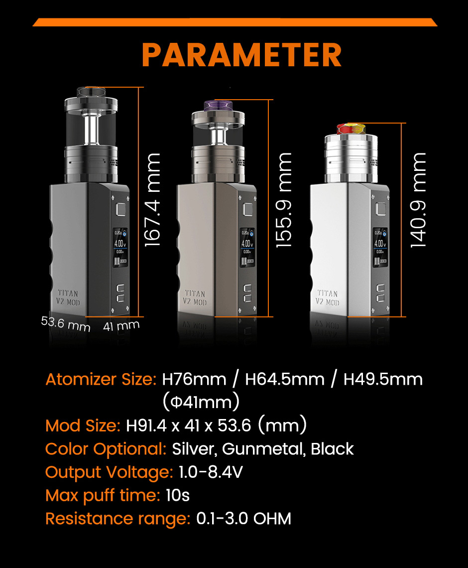 Steam Crave Titan V2 Combo