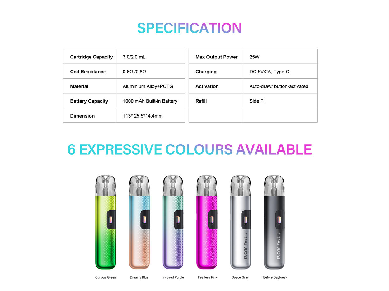 Suorin Fero Lite Pod Kit
