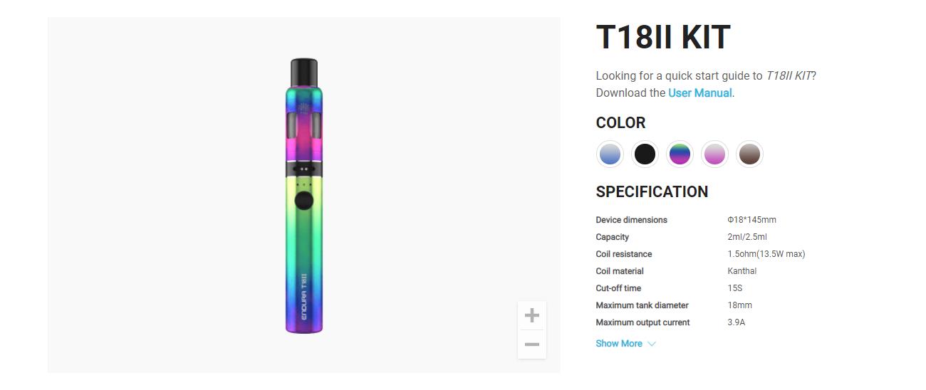 Innokin Endura T18 II kit