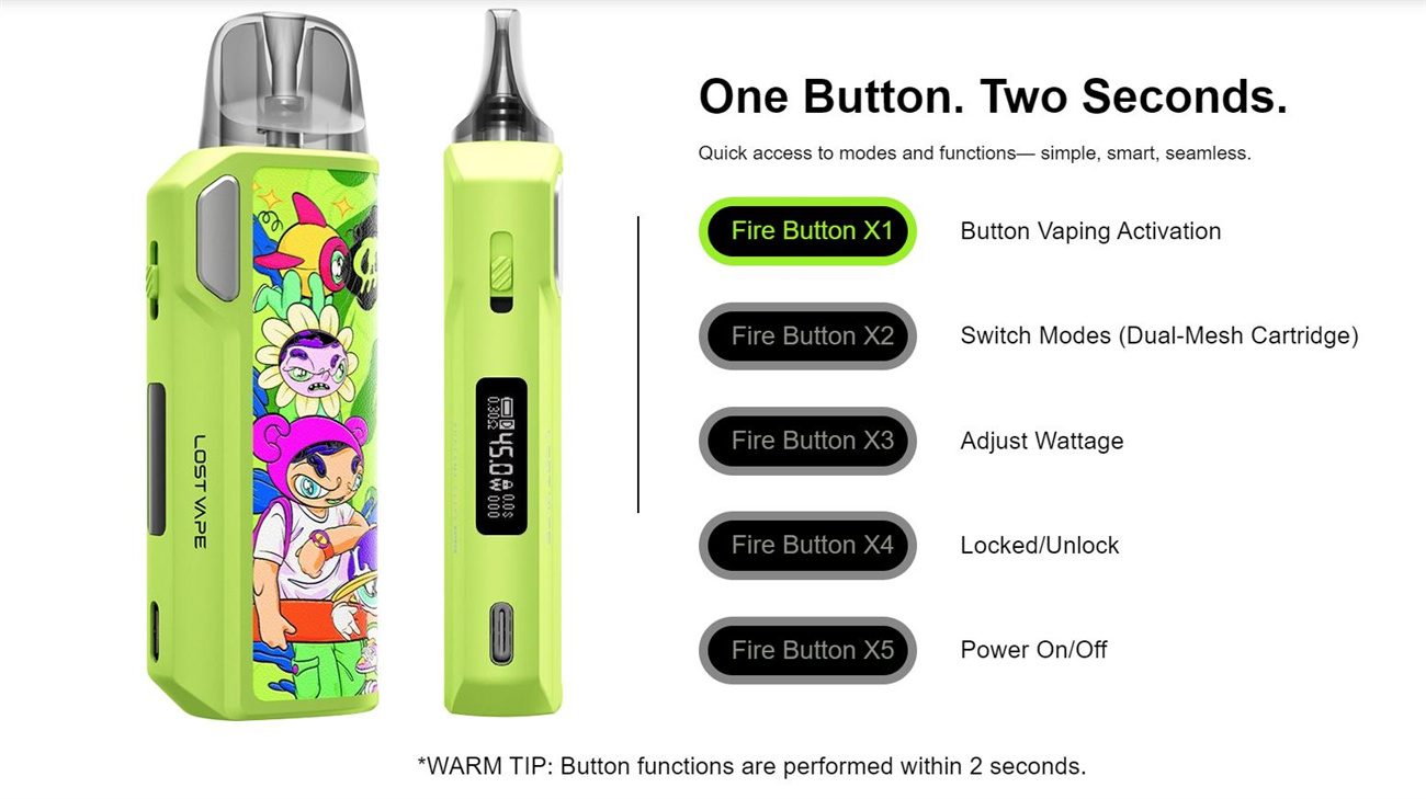 Lost Vape Thelema Elite DM45 Pod