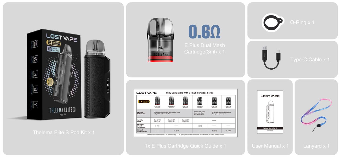 Thelema Elite S Pod Kit
