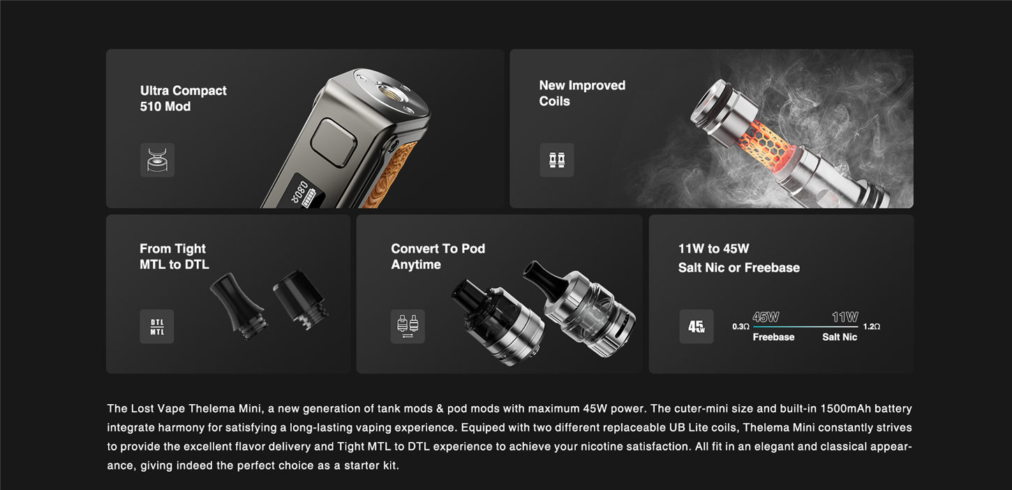 Lost Vape Thelema Mini Kit