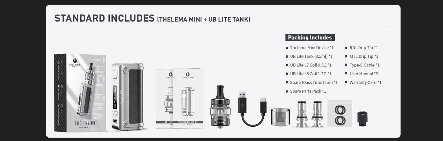 Lost Vape Thelema Mini Kit