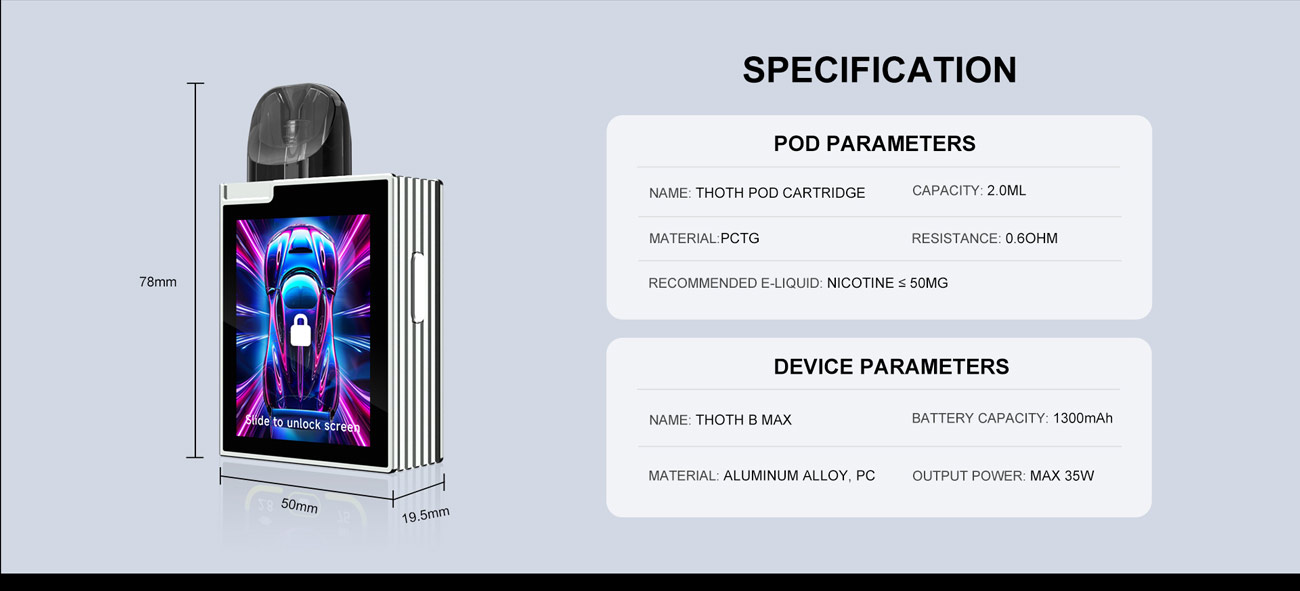 Kumiho THOTH B Max Pod